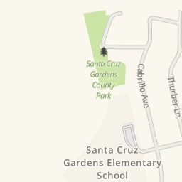 Waze Livemap Driving Directions To Parking Santa Cruz Gardens