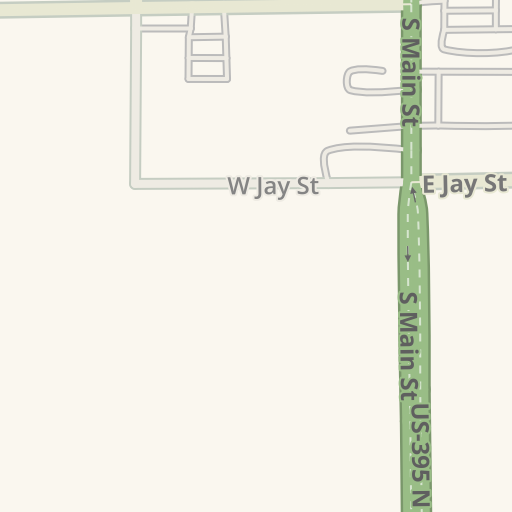 Waze Livemap Driving Directions To Great Basin Bakery Bishop
