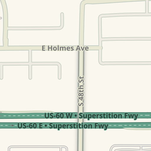 Waze Livemap Driving Directions To Banner Gateway Medical Center