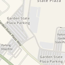 Waze Livemap Driving Directions To Parking Deck Garden State