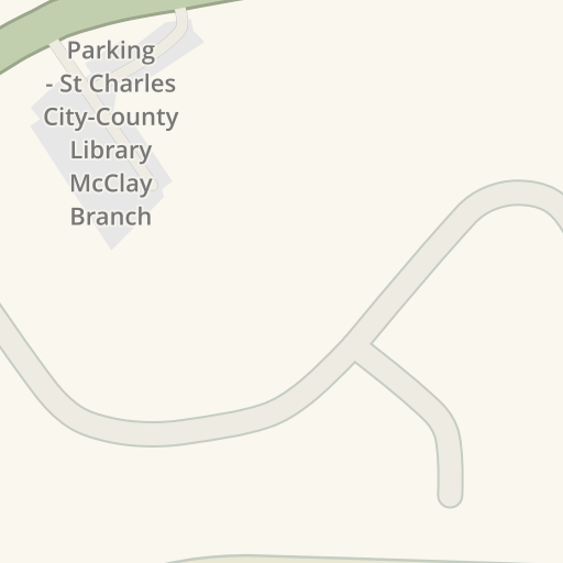 Naptstviya Do Parking St Charles City County Library Mcclay Branch Mcclay Rd 2760 St Charles Waze