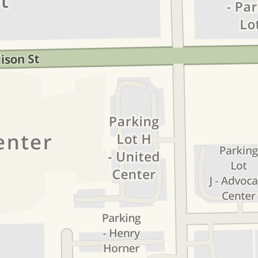 Driving Directions To United Center Parking Lot C W Warren Blvd Chicago Waze