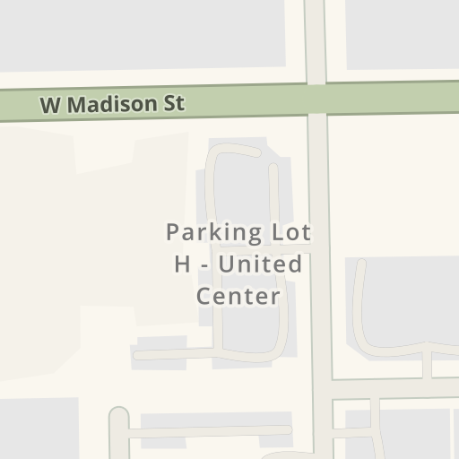 Driving Directions To United Center Parking Lot C W Warren Blvd Chicago Waze