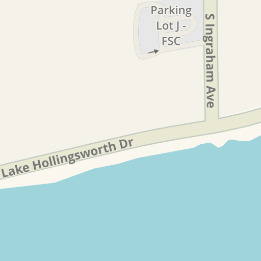 Driving Directions To E T Roux Library 111 Lake Hollingsworth Dr Lakeland Waze